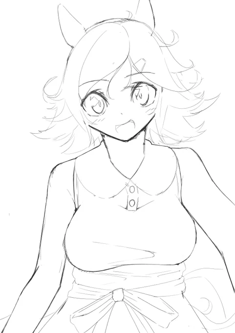 skebの合間に落書きチケゾー!!
#ウマ娘 #ウイニングチケット 