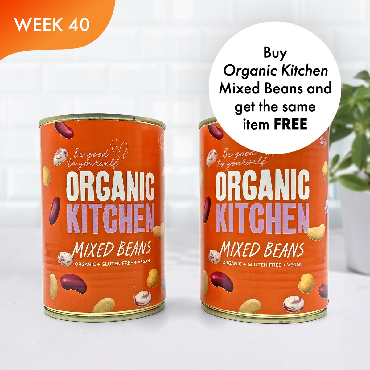JustNaturalUK's tweet photo. OFFER!! 👀 🤩  Buy Organic Kitchen Mixed Beans and get the same item FREE!! 🤩 ✨👏🏼 

Visit your local independent retailer to purchase. Or shop online through our website (link in bio) https://t.co/BJoEjKsZ7e