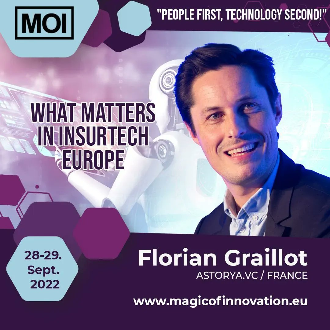 Let's meet today at #MOI2022 in Vienna 🇦🇹 (remote), we'll share what matters the most in the European #InsurTech scene.

🎟️ Join us: buff.ly/3dIPld9

#FinTech