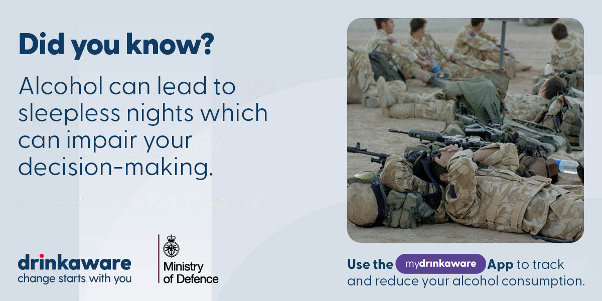 Cutting back on #alcohol can have positive effects! In the longer term drinking less will reduce your risk of a number of serious health issues. Why not keep track of how much you are drinking by downloading @Drinkaware Tracker app 👉 ow.ly/Nb9M50KEoAB #NAVYfit