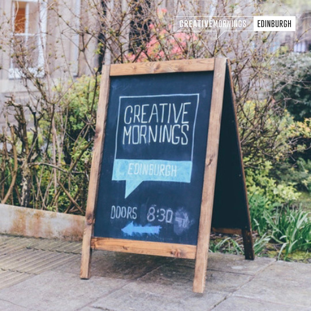 CreativeMornings Edinburgh tweet media