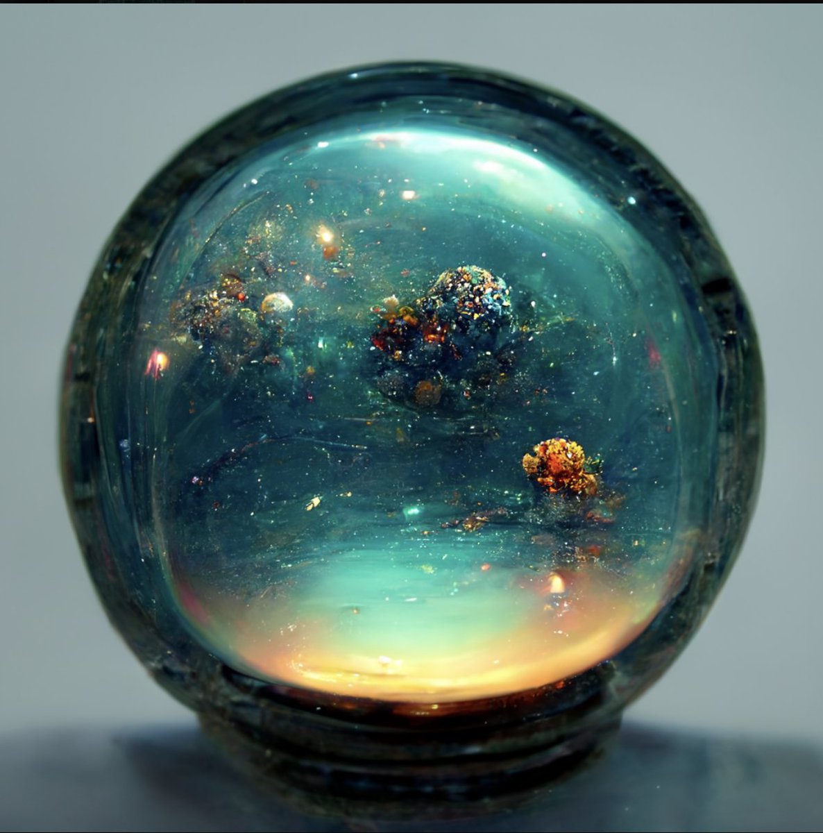 What if the Metaverse could help us truly understand the universe, and open a whole new dimension of reality? 
​
​There’s more to discover from augmenting our minds than we know. Now should we go on that journey or not?

Featured Artwork: ”Tiny Universes” by A.Ray, #midjourney
