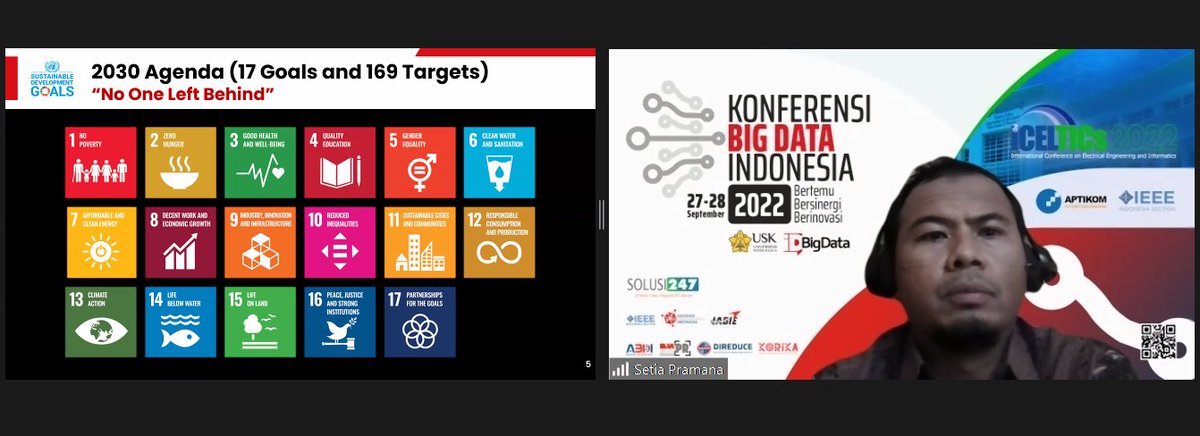 idBigData's tweet photo. Bagaimana peran data dalam merumuskan dan mengevaluasi kebijakan publik? 
Disini Prof. Setia Pramana mengupas hal tersebut dengan judul "Data Revolution in Public Policy"

#KonferensiBigDataIndonesia2022 #KBI2022 #idBigdata #BigData https://t.co/xfq3MUqcEW