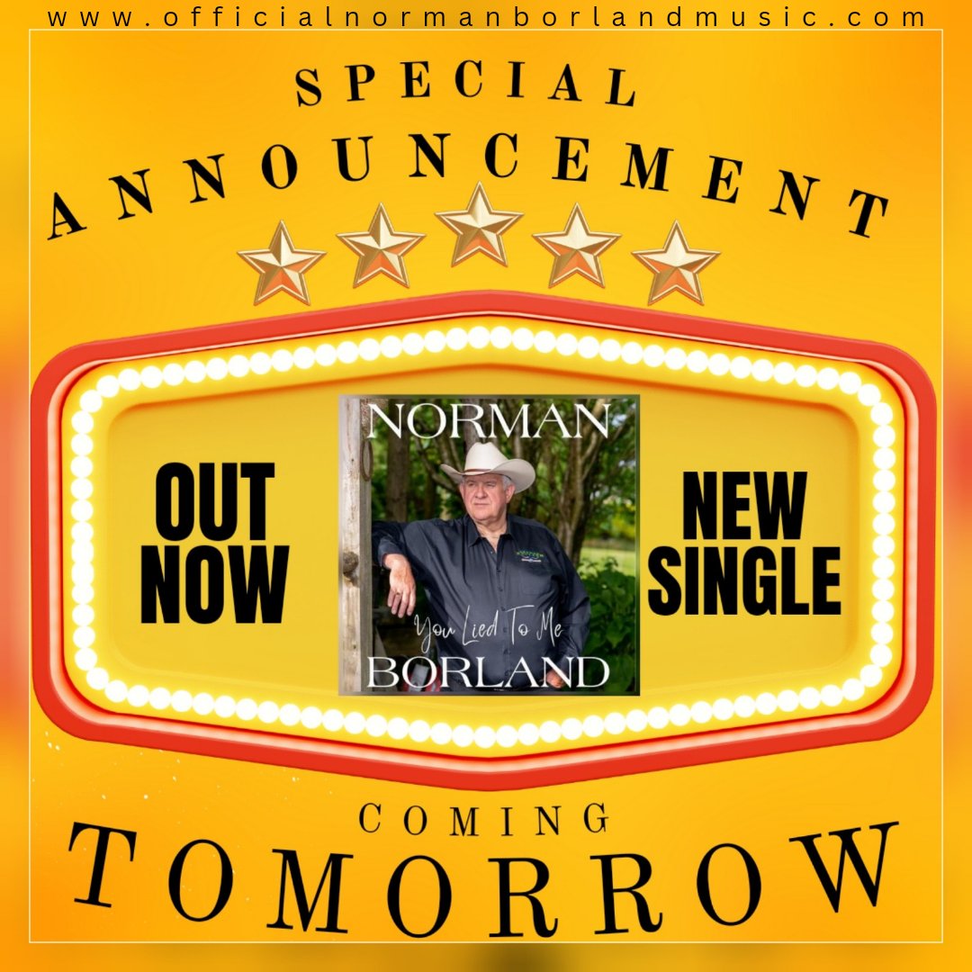 Norman Borland (@borlandnorman) on Twitter photo Something on the way we're really looking forward to sharing with you ππ€
In the meantime, don't forget that my #newsingle is #outnow πΏπΌπ
#YouLiedToMe #download #stream & request from radio everywhere π²π»
GET SINGLE HERE π
ditto.fm/you-lied-to-me
<a href="/aswrittenbyas/">AS Written</a> βοΈπβοΈ Something on the way we're really looking forward to sharing with you ππ€
In the meantime, don't forget that my #newsingle is #outnow πΏπΌπ
#YouLiedToMe #download #stream & request from radio everywhere π²π»
GET SINGLE HERE π
ditto.fm/you-lied-to-me
<a href="/aswrittenbyas/">AS Written</a> βοΈπβοΈ
