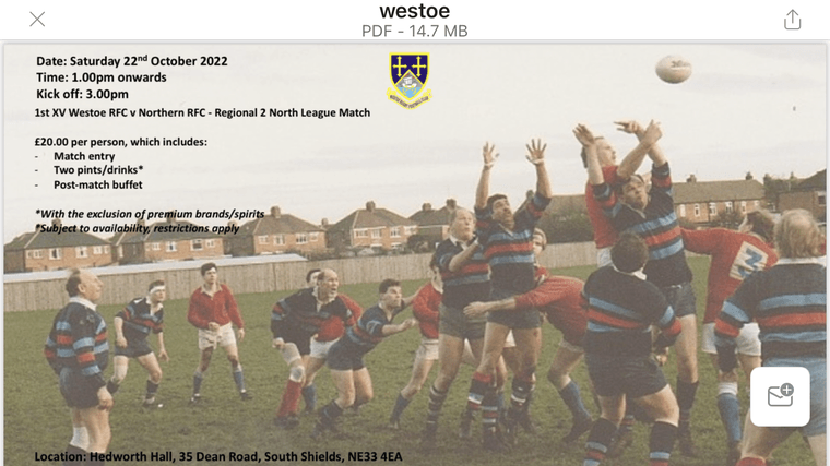 Westoe Rfc WestoeRFC Family (@WestoeFamily) / Posts / X
