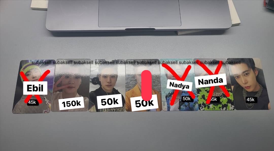 subaksell's tweet photo. wts photocard nct 

harga bersih kr
ems tax 6k/pc 
GO dom bandung

tags dad 2baddies faster lucky draw mark jaehyun doyoung renjun dream jisung chenle lenticular glitch mode universe https://t.co/hCsSwluoov