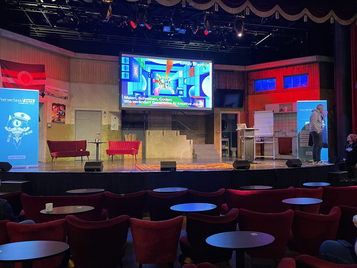 ServerlessHAM's tweet image. Gleich geht’s los 🚀 #ServerlessHAM