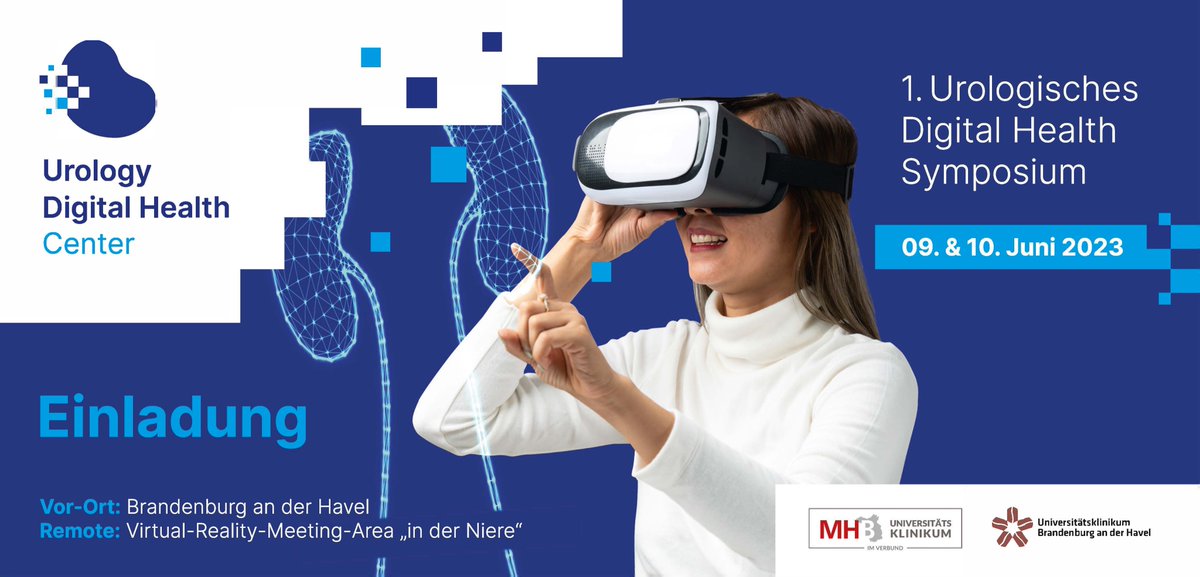 Herzlich laden wir alle Pioniere &amp; Interessierte im Bereich Digital Health aus der #healthcapital Region Berlin-Brandenburg  am 9. &amp; 10. Juni 2023 nach Brandenburg an der Havel ein. #DigitaleGesundheitBB #digitalhealth