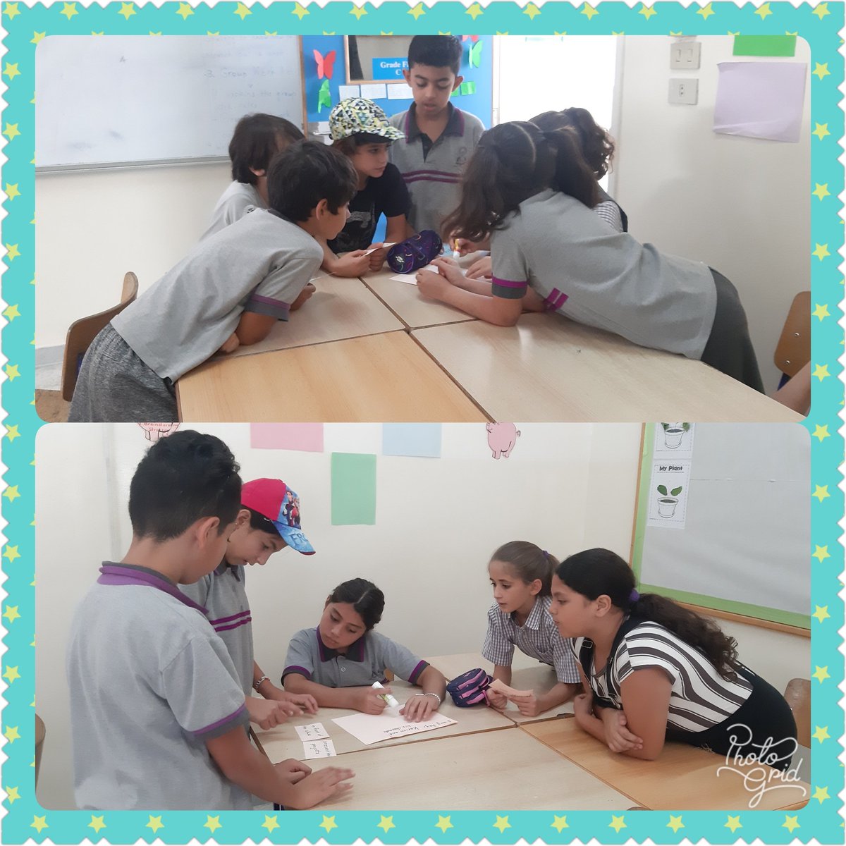 HBawjy's tweet photo. How to Stretch Out Sentences!
Fifth graders applied "Drop your Hand Strategy", worked in groups to re-arrange words to get rich sentences, and presented their work confidently!
#AProudTeacher
#GroupWorkRules
#PresentarionSkills
@makdawhaschool https://t.co/tzY7NUgOk1