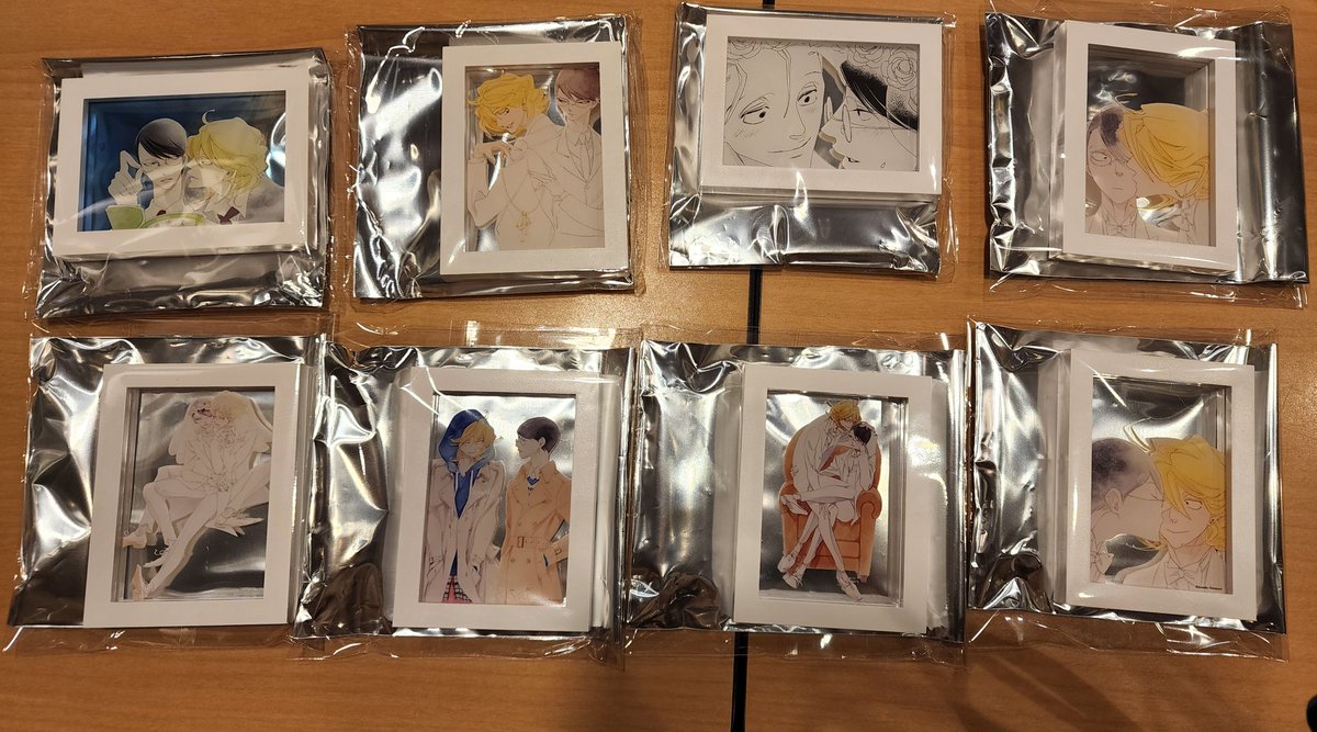 mi_ko202's tweet photo. 【交換】
中村明日美子先生
mariage 原画展 
ぷちフレームコレクション
ver.1.2.3

譲)画像１枚目
求)画像２枚目３枚目♥️＞⭐

難しいかと思いますがどなたかいらっしゃいましたら宜しくお願いします。
本日池袋で手渡し希望です。
異種交換でも宜しくお願いします。 https://t.co/o98c5RhuvG