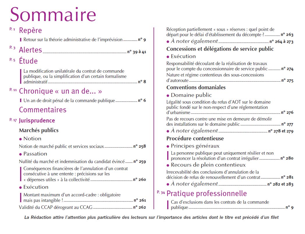 RevueCMP's tweet photo. Découvrez la Une et le sommaire de votre n° d'octobre, en ligne sur #Lexis360 Intelligence : https://t.co/j27qQKTYXy
👉Chronique annuelle droit pénal, imprévision, modification unilatérale, entente, accord-cadre, résiliation/résolution, exclusions...
+ d'infos🔽
Bel automne🍂 https://t.co/yY2upa5HtO