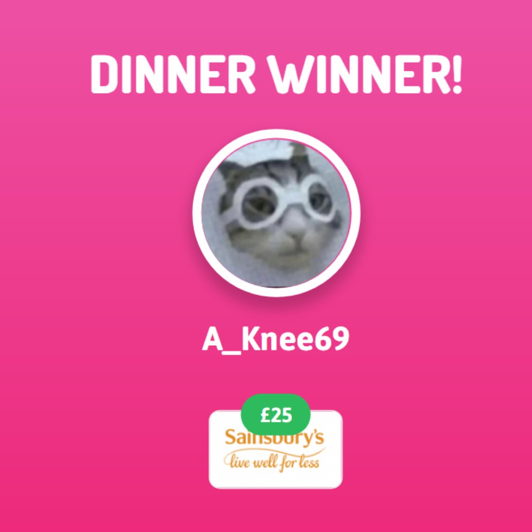 🎉DINNER WINNER WEDNESDAY🍴😋

Make sure to check if your a winner too at 4pm every day!

So sign up to have your chance to win! winadinner.com

#winadinner #winnerwednesdays #foodies #foodcompetition #foodforfree #winwin #eatforfree #winnerwinnerchickendinner #wednesday