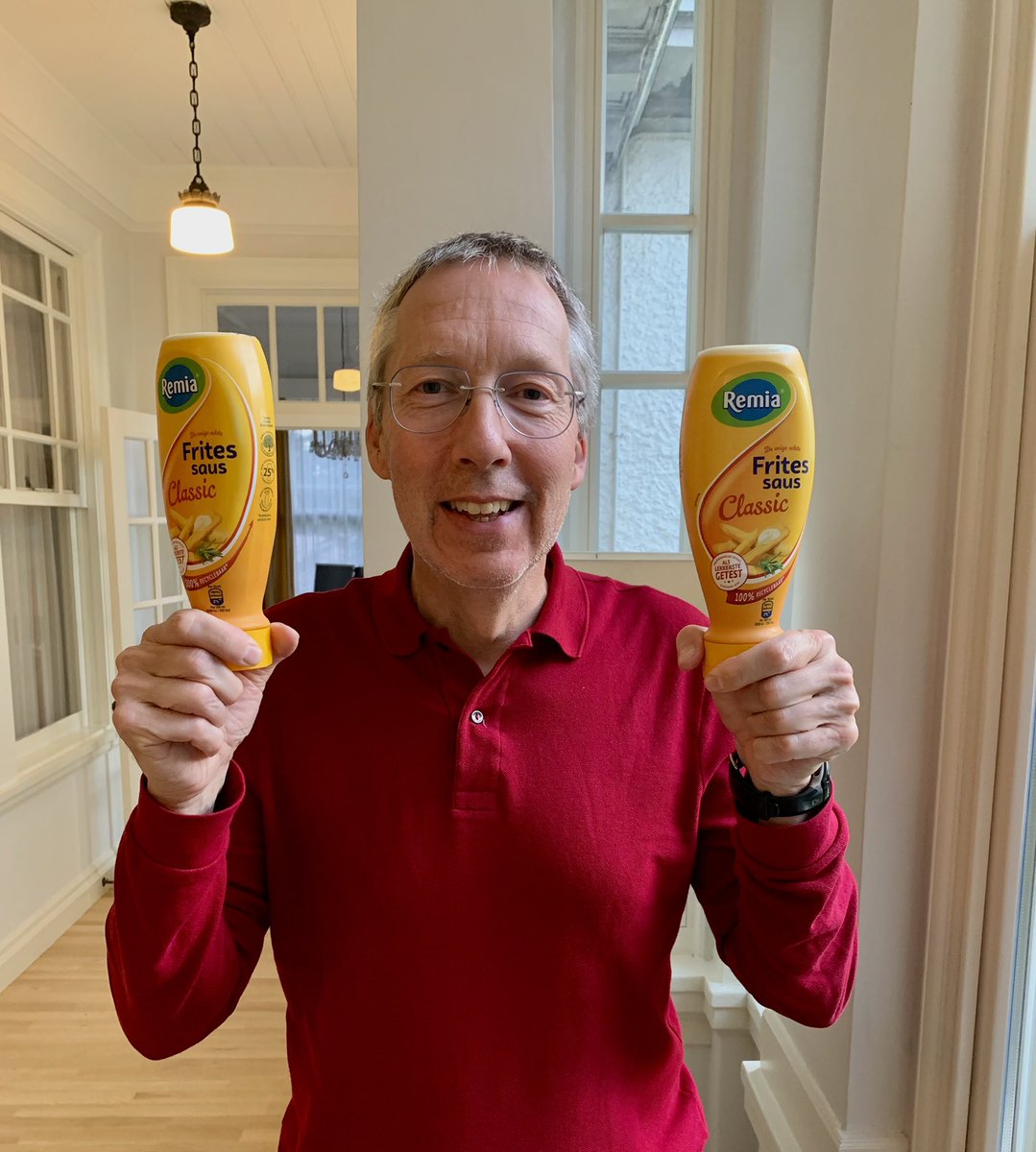 VlietSeoul's tweet photo. Pure joy when visiting delegations from the Netherlands bring Remia Classic Fritessaus (delicious creamy French  fries sauce). https://t.co/DalhSrneGQ