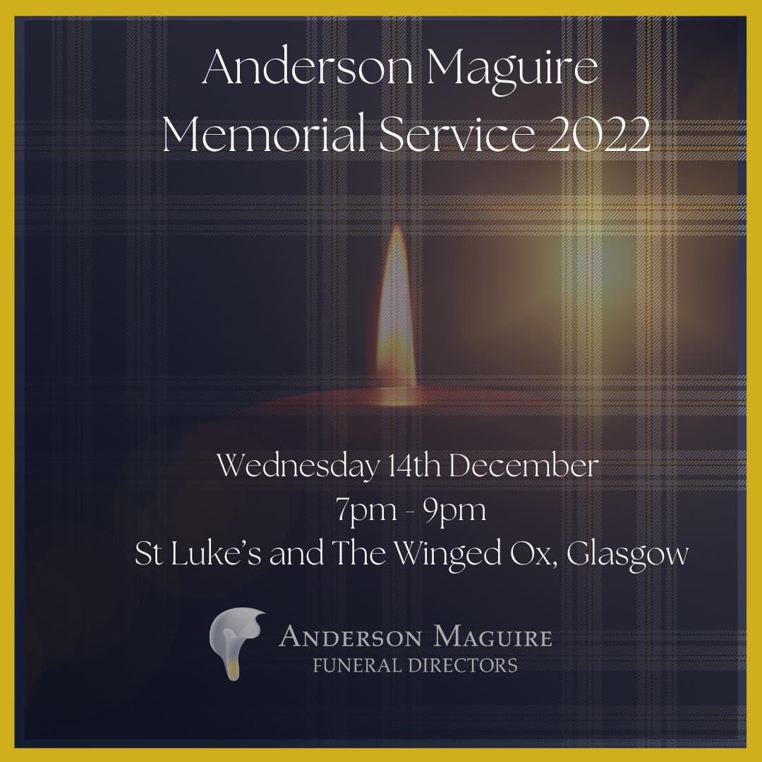 We are delighted to be able to bring everyone together again for our Annual Memorial Service which will take place on Wednesday 14th December 2022 at <a href="/stlukesglasgow/">Saint Luke's</a>

Free to all, please click on the link to book your place ⬇️

fb.me/e/25ftIXJ0X