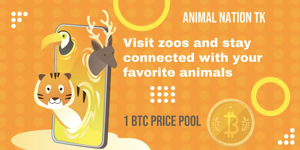 With our app, you can visit the #Zoos and see the #animals in an innovative and interactive way 🐼

Don't forget that our #PreSale is open with the possibility to win 1 #BTC and 3 #ETH 💰
