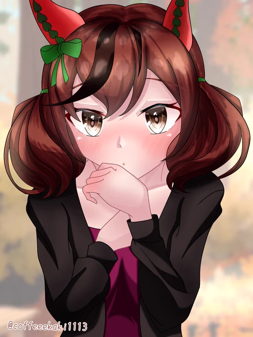 ファーストキスの味は...#ナイスネイチャ #ウマ娘 