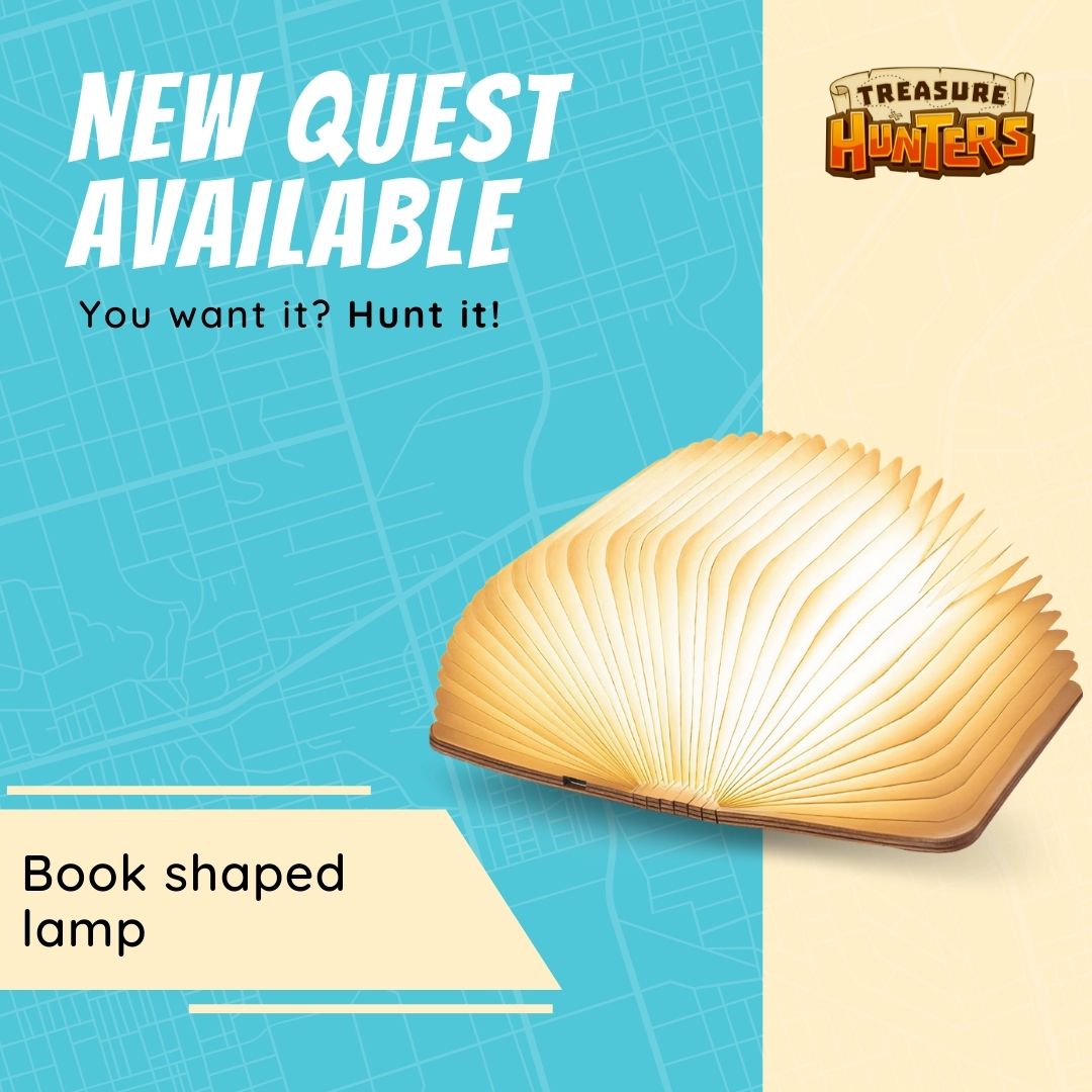 🎁 New quest - Book shaped lamp 🎁

Is it a book ? Is it a lamp ? No, it's a book shaped lamp ! 📖 🔦

#newquest #book #lampbook #reading #fantasy #treasurehunters #mobilegames #youwantithuntit