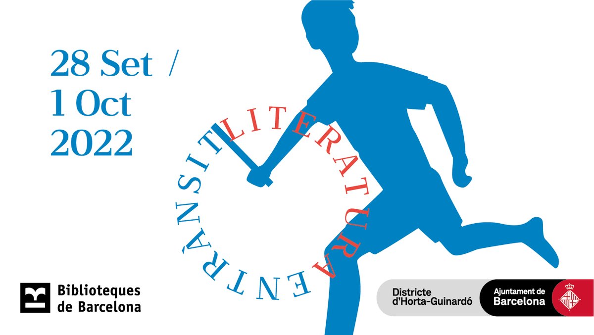 Comença #LiteraturaEnTransit, amb la xerrada 'Encara odiem tant Barcelona? i una sessió d'escriptura en directe. Amb @MatiasNespolo  Robert Juan-Cantavella, @eloisern @PortaEloy i @lluciaramis 

📆 28 de setembre
🕙19 h
📌 Biblioteca del Carmel
ℹ️  via.bcn/WqOh50KU40c