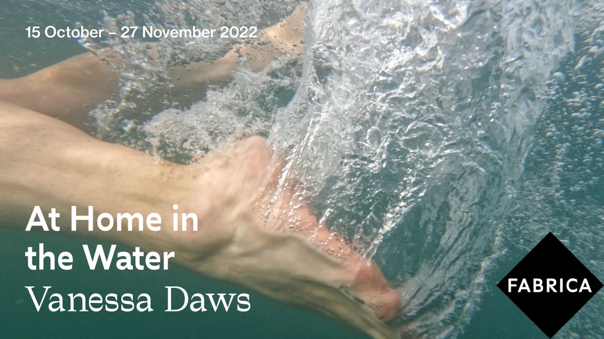 NEW EXHIBITION This autumn Fabrica presents a new artwork by Dublin-based artist @Vanessadaws #AtHomeInTheWater is an immersive artwork offering a unique insight into long-distance swimming and our swimming heritage. Sat 15 Oct - Sun 27 Nov. Free entry. fabrica.org.uk/at-home-in-the…