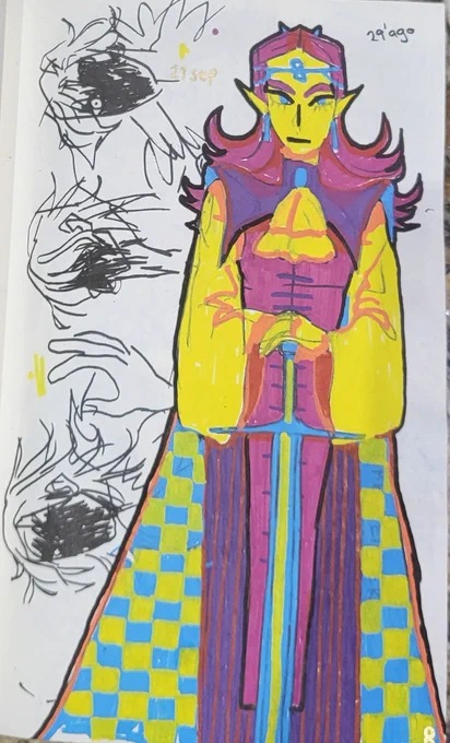 [OC] some sketchbook pages 