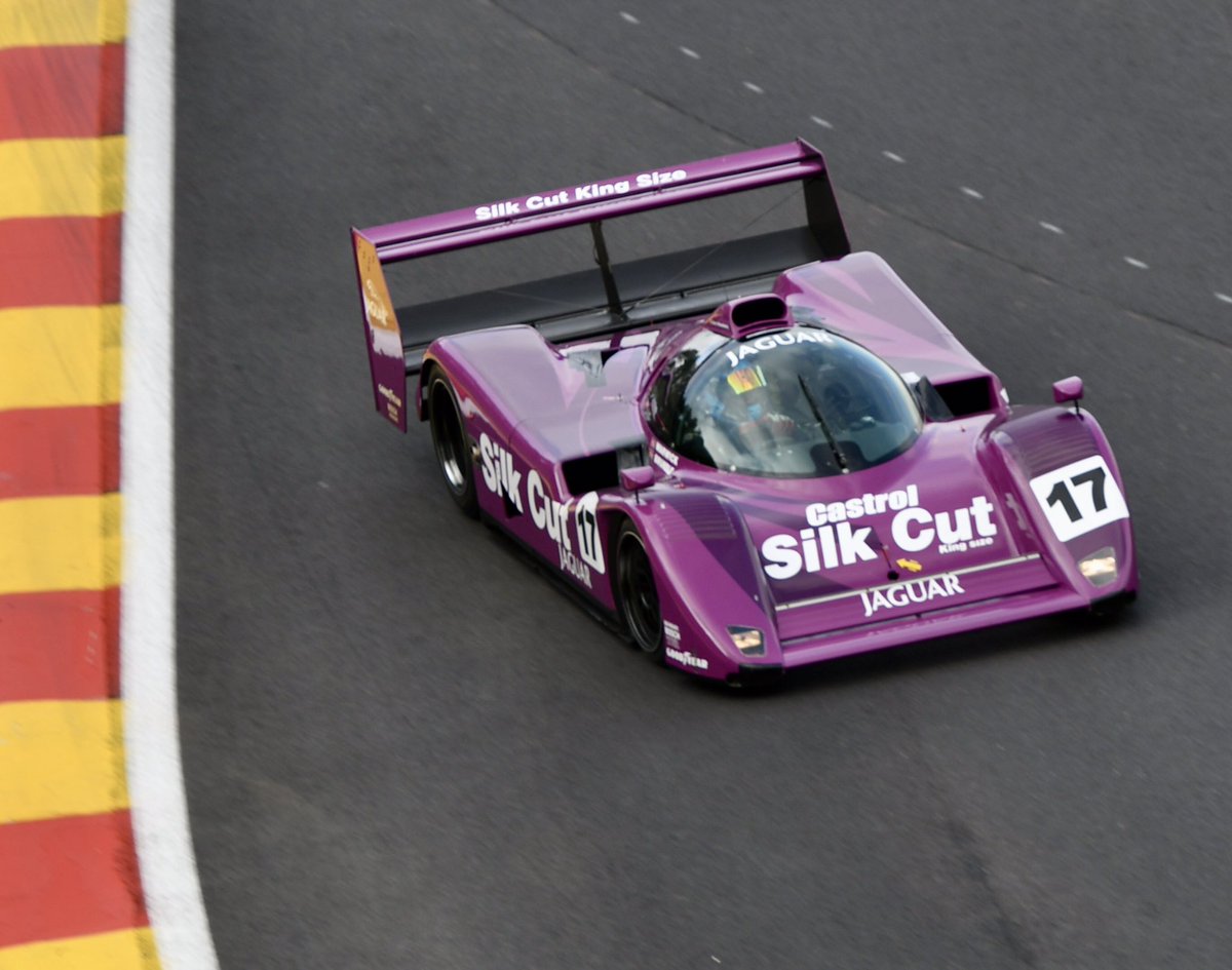 whale_chris's tweet photo. Ross Brawn in the news, let’s not forget his leading involvement in this masterpiece 💜 #jaguar #groupc #silkcut https://t.co/uLk9l9Svcr