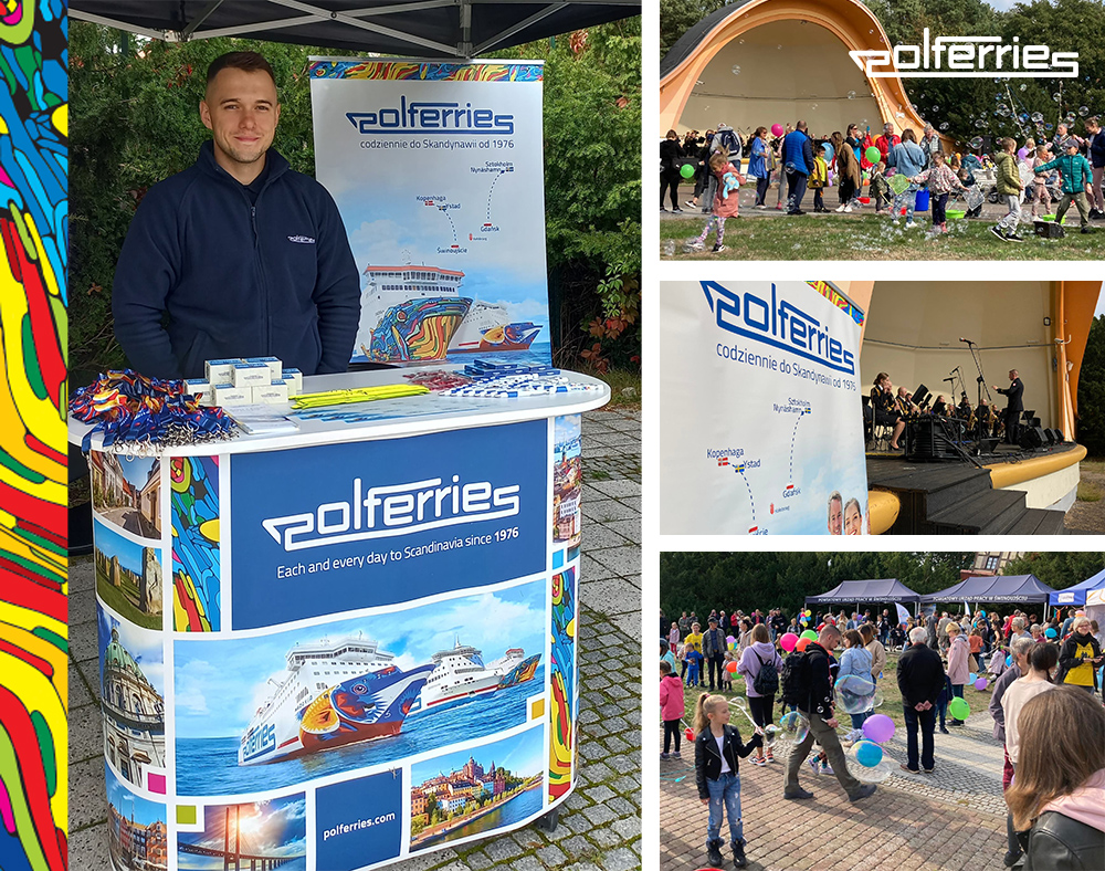 polferries's tweet photo. Last weekend, we supported the organization of a family festival in Świnoujście. Thousands of people took part in the festival. Thank you for visiting our stand!

#Polferries #SeaTravel https://t.co/pqdWouYNdd