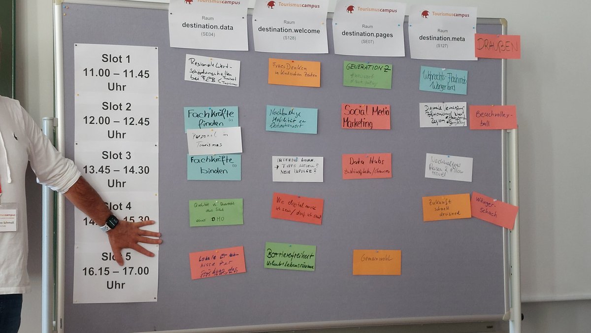 Das war der <a href="/Tourismuscampus/">Tourismuscampus</a> in #Wilhelmshaven: Von #Regionalität über #Fachkräfte finden und binden bis zu Gemeinsamkeiten von Segeln und Management. Und die Hand Gottes von <a href="/ESchmoll/">Enno Schmoll</a> hat auch nicht gefehlt! ;-) bit.ly/3dOtnFr