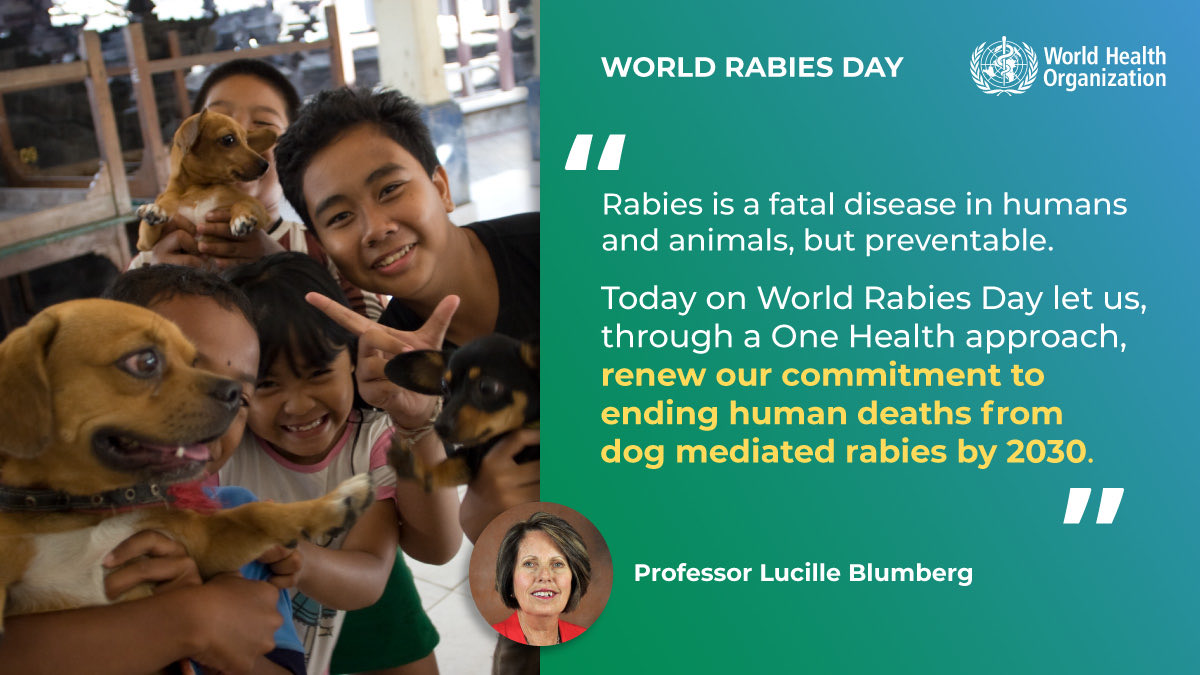 This year on #WorldRabiesDay2022 we are reminded that people, animals and the environment come together under #OneHealth and only by working together makes eliminating #rabies possible. #beatNTDs #zeroBy30 #UnitedAgainstRabies