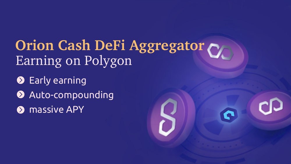 Polygon_Space1's tweet photo. ⚡ @Orioncashdefi Genesis is now LIVE on @0xPolygon

⚡ #OrionCash is a decentralized multi-chain yield optimization platform: 

🔸Most Convenience One-click Aggregator
🔸Enables users to earn compound interest
🔸Automated market-making projects

🔽INFO
https://t.co/MUtOu8bPGB https://t.co/PaGh8P066d