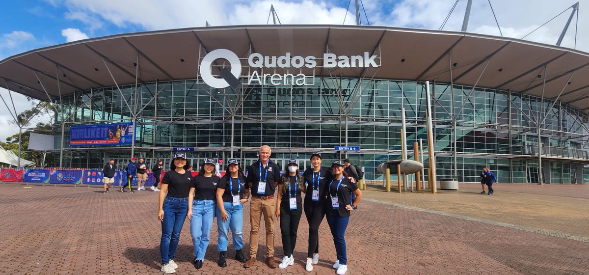 It’s the full time buzzer for these six journalists from Indonesia and Philippines at the #FIBAWWC.
They’ve had so much fun calling the basketball action in Sydney. All part of the Women in News and Sport #WINS program #ABCID to empower #WomenInSport.