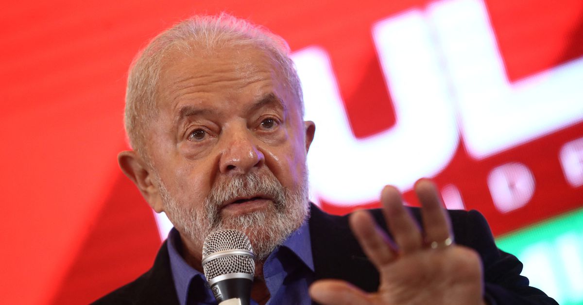 Reuters's tweet photo. Lula widens lead over Bolsonaro less than a week ahead of Brazilian vote -poll https://t.co/MqoSmlFbnN https://t.co/QLInsYzi1C