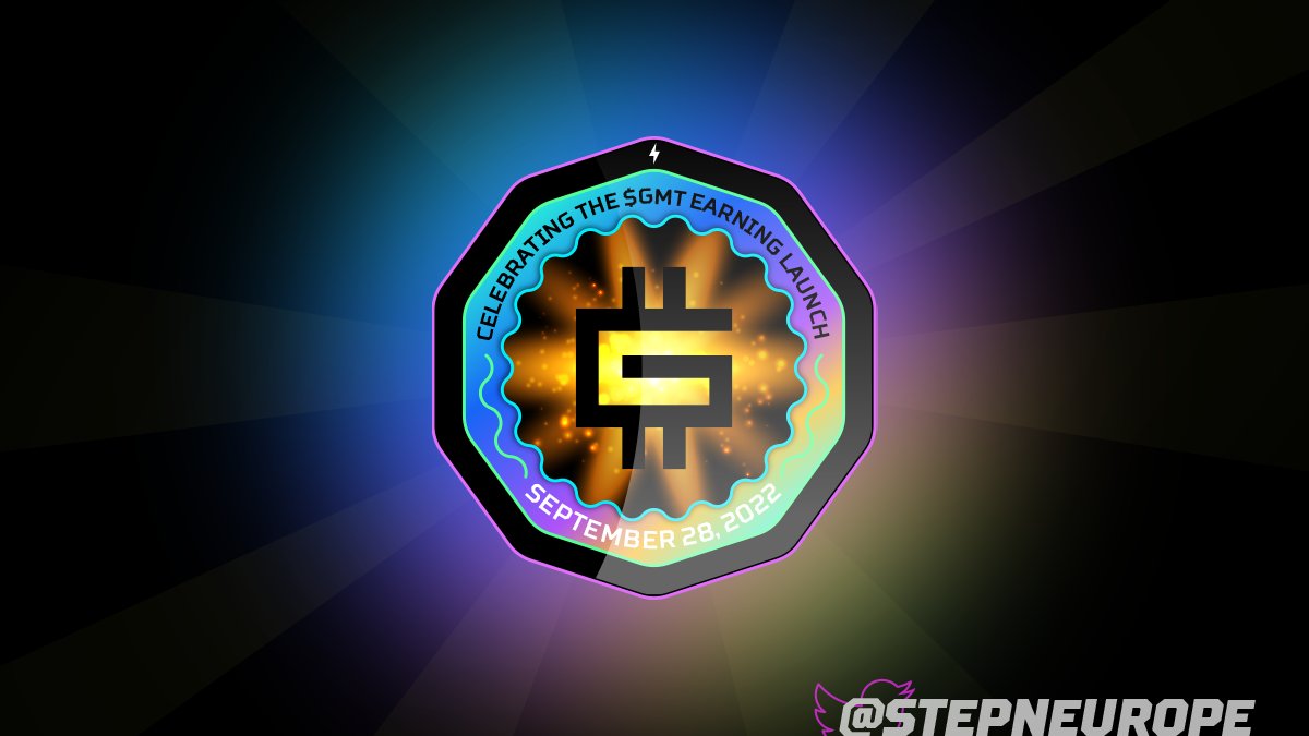 To celebrate the launch of $GMT earnings, we will be giving away 5️⃣0️⃣ GMT badges.

Rules:
✳️Follow <a href="/Stepnofficial/">STEPN GO</a>,<a href="/StepnEurope/">ST3U | 🇬🇪🇪🇺</a> and <a href="/Firelauncher_/">Firelauncher 🇱🇧 🇳🇱 🇦🇪</a> 
✳️Like, Retweet &amp; Post a picture of your LVL 30 sneakers on this thread

We will do a random draw. Good luck 🔥 
#GMTearning #STEPN