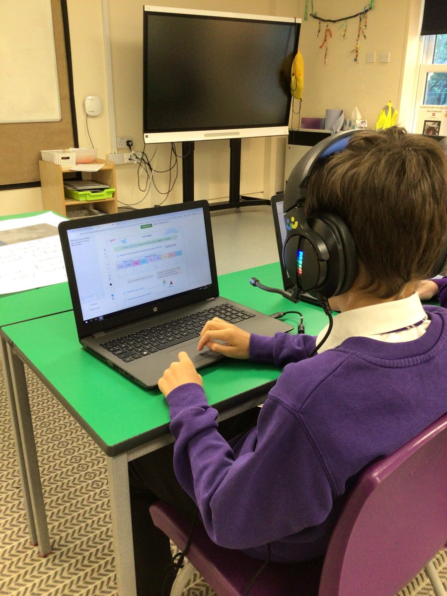 BirchwoodCE's tweet photo. Some of our Year 6 children arrived at school early this morning. Here they are engaging with @thirdspacetweet intervention. Super stars! 🌟 #bcepsmaths #bcepsy6 https://t.co/6g9KFSDHSx