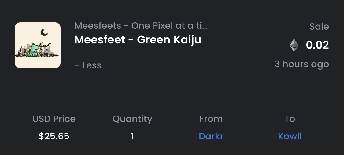 70107_eth's tweet photo. OOOmMMhggGG! Made my first Meesfeet sale!!! Thank you!!! @kkowll  At last my Green Kaiju has found a wonderful home! Thank you for the support! https://t.co/rDWXB7JXUJ