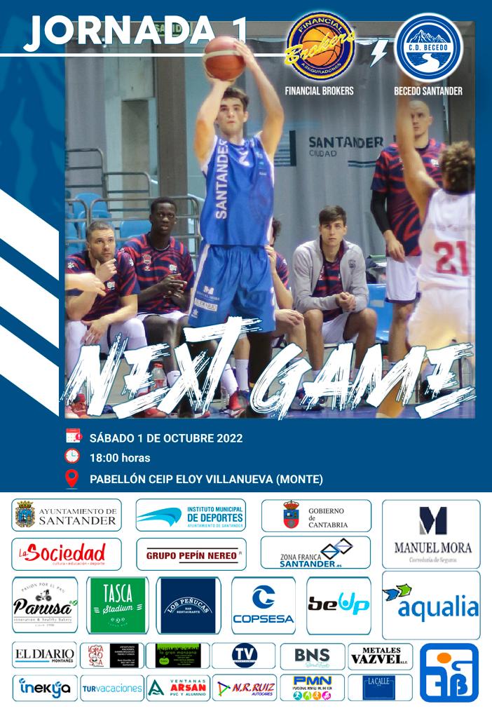 Becedo2020's tweet photo. 🏆 Primera Autonómica. Jornada 1
🆚 @Financialeros 
🗓️ Sábado 01/10/2022
🕕 18:00
📍 Pabellón Eloy Villanueva (Monte) https://t.co/RTa8PDd3qq