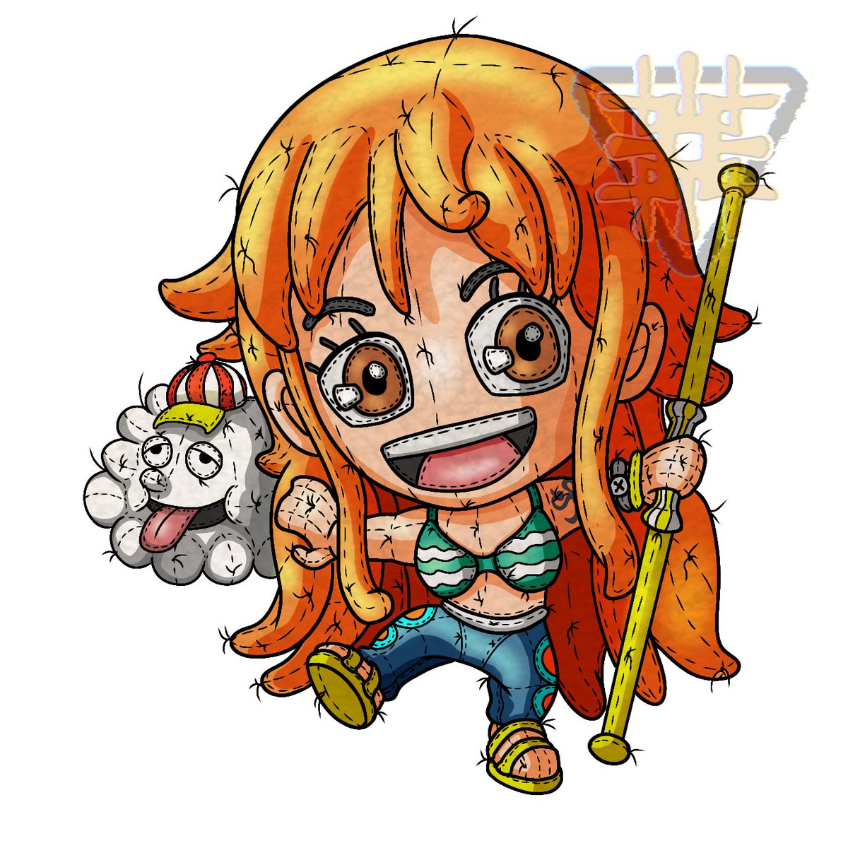 Nếu bạn là một fan của One Piece, bạn sẽ không thể bỏ qua bức tranh về Nami và Luffy này. Với nét vẽ tinh tế và màu sắc sinh động, bức tranh sẽ mang đến cho bạn một trải nghiệm đầy thú vị và phấn khích. Hãy cùng chiêm ngưỡng sức mạnh và tình bạn đích thực của hai nhân vật trong bộ anime này.