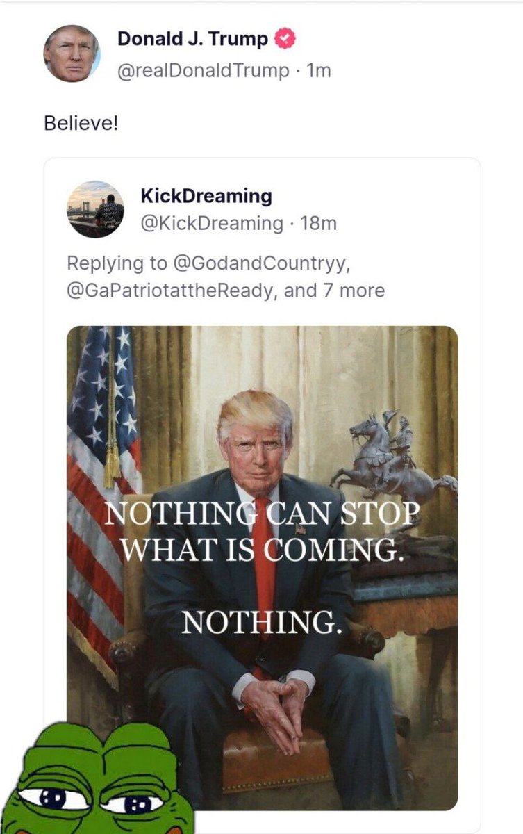 jonatha74062019's tweet photo. Ultimo retweet di Donald Trump sul suo social........ #thestormishere #giorgiamettitialriparo #nothingcanstopwhatiacoming https://t.co/jFHRYOyjdi