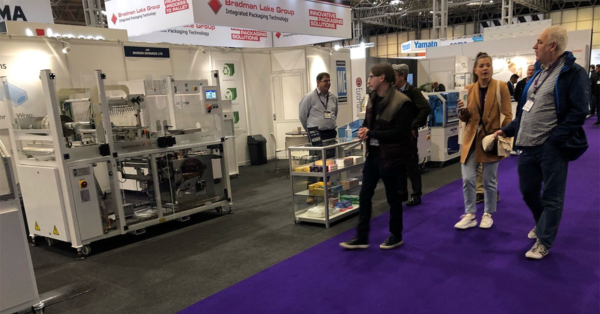 MardenEdwards's tweet photo. Join us at PPMA Total Show, Stand A80 - we are exhibiting our Automatic L-Sealer #Shrinkwrapper, TM85 #Overwrapper and ABS Series 2 Bander - we are here until tomorrow at 4pm! See you soon! https://t.co/XKivlI1GSY @PPMATotalShow https://t.co/6UZ82X43hz