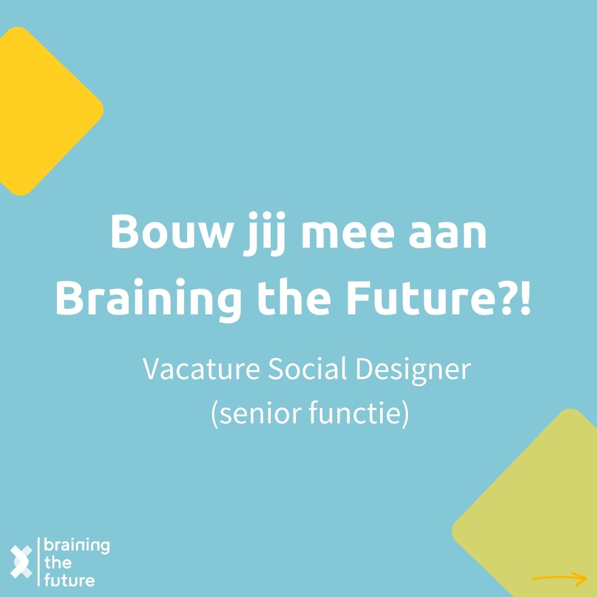 #Vacature: Ben jij gebiedsregisseur, participatiemanager of projectmanager in het publieke domein? En wil je op een innovatieve manier werken aan maatschappelijke opgaven met ons team? Reageer dan op onze vacature, we gaan graag met je in gesprek!linkedin.com/company/933807…