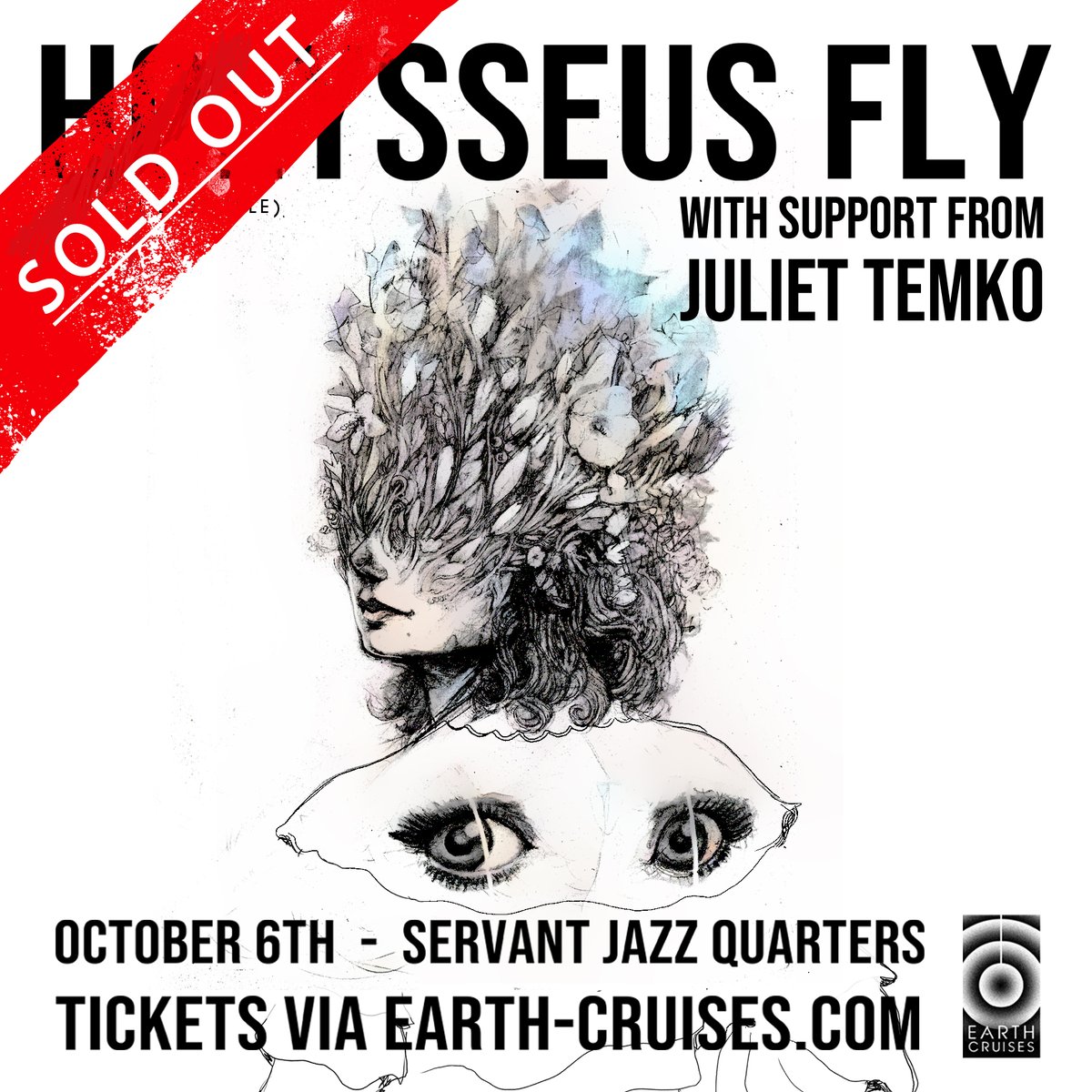 Delighted to say <a href="/HolysseusFly/">Holysseus Fly</a>'s London headline show at <a href="/ServantJazz/">Ing. Armin Jäkel💼📗🗾</a> has now SOLD OUT! We can't wait to see what Holysseus and <a href="/JulietTemko/">Juliet Temko</a> have in store for us 🤩

Didn't manage to get a ticket? Sign up to our mailing list for news on upcoming shows: bit.ly/3E87YBI