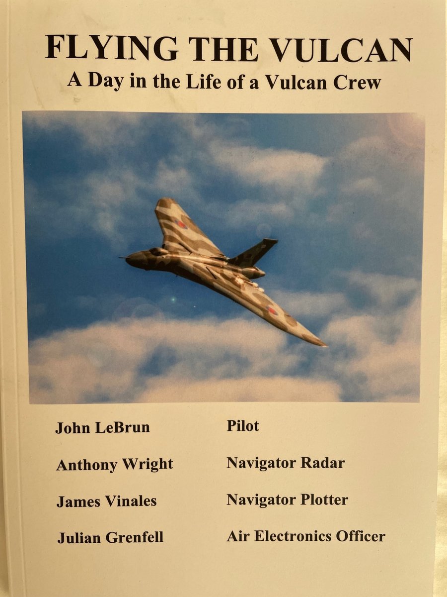 <a href="/NewarkAirMuseum/">Rosalyn Blackmore</a> <a href="/AvroVulcan617/">AvroVulcan617</a> <a href="/VForceHQ/">V Force HQ</a> <a href="/ROD558/">V Force Rod Esq</a> <a href="/Bombayjohn/">John Jeremy Bombay</a> <a href="/Vulcantothesky/">Vulcan XH558</a>. <a href="/Lins_Rumbold/">Lindsay Rumbold</a> 
FIRST EVER!  Fly a 5hr sortie as a Vulcan crew member, choose which one, from planning to landing.  Book launch and signing at NAM 2 Oct and 23 Oct. RT