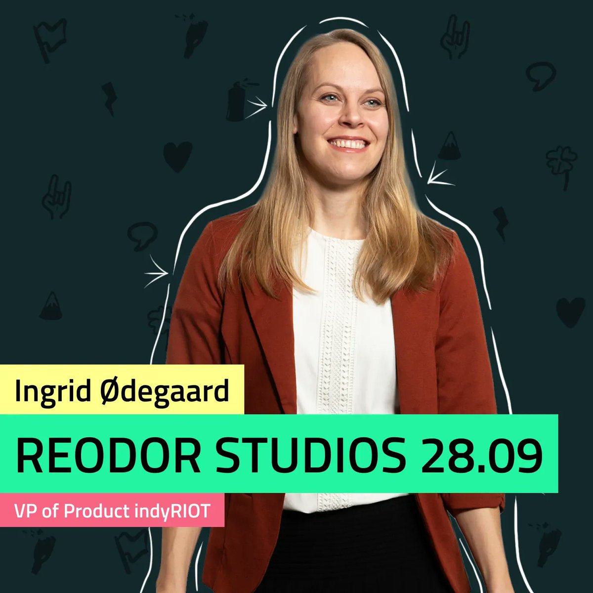 Our wonderful VP of Product, @ingridod is sharing her experiences from @whereby as a corporate startup founder today @ Reodor Studios 🌟  @OsloIW 

#iow2022 #startup #corporatespinnoffs