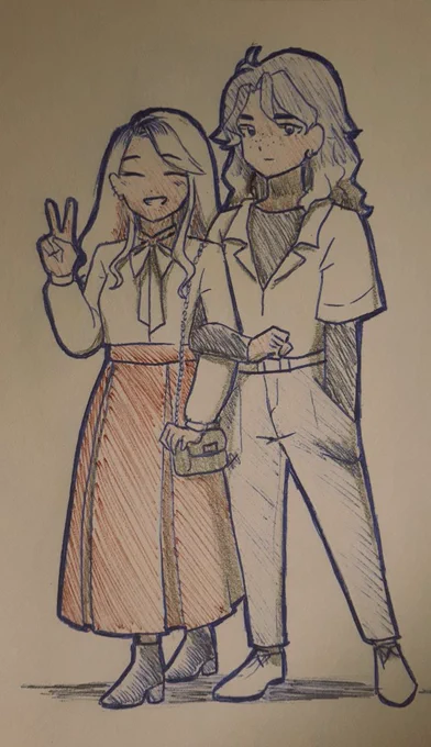 Some drawings made in class 