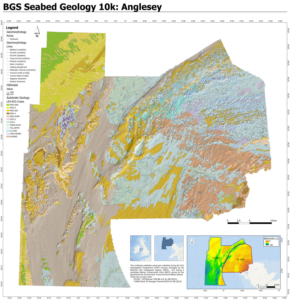 A new fine-scale digital map featuring the seabed geology of offshore Anglesey (also known as Ynys Môn in Welsh) has been released: 

bgs.ac.uk/news/new-geolo…