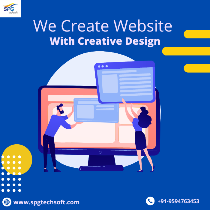 We Create Website With Creative Design
We offer creative design for your business
Contact us- 9594763453

Visit  Us At - spgtechsoft.com

#websitedesign #webdevelopment #webdesigning #websitedevelopment
#webportaldevelopment