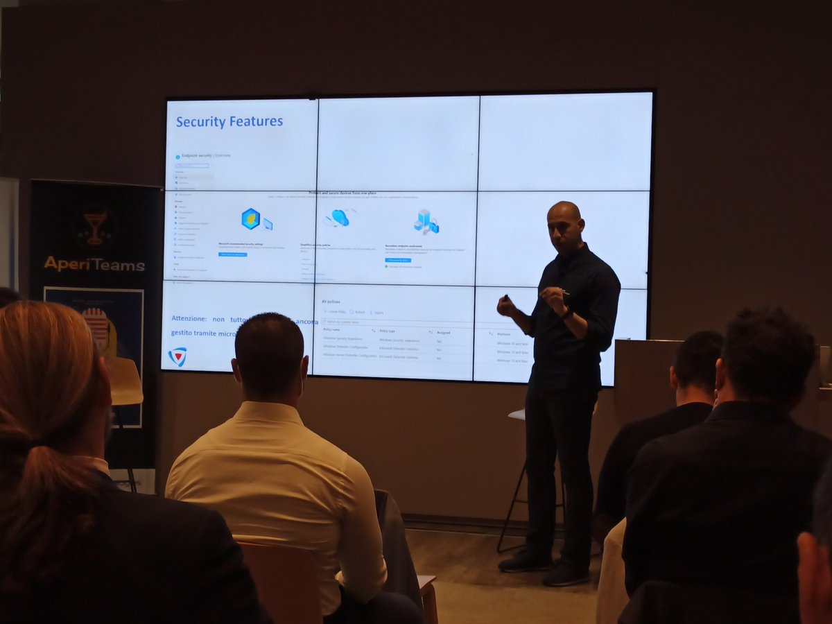 giulianolatini's tweet image. #acsd22 MDE/MEM come aumentare la security a #zeroeffort #zeroconf