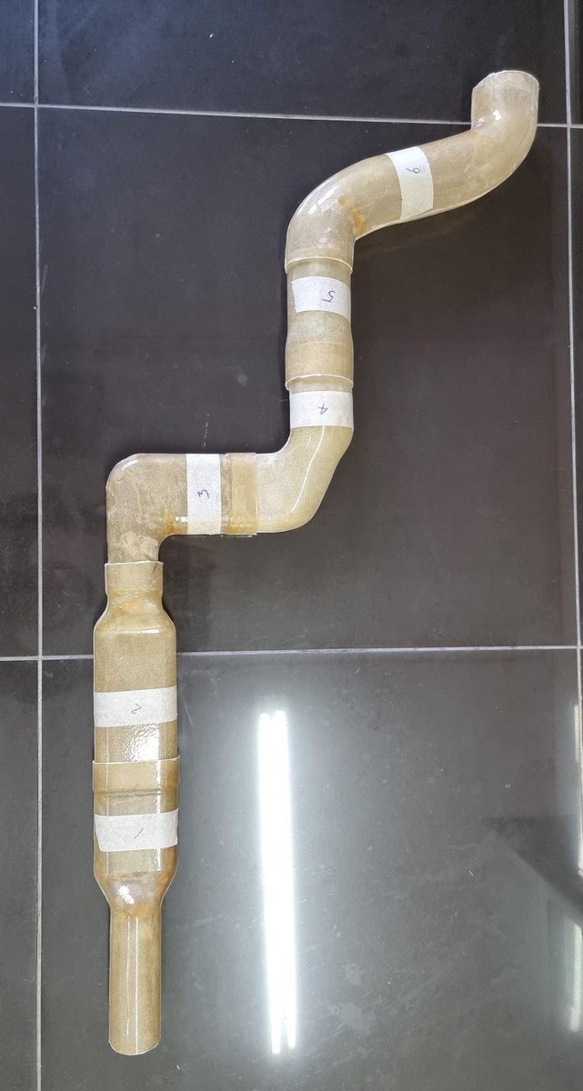 AngusSolutions's tweet image. We have been working closely with a customer to manufacture replacement fibre glass air ducting for an aircraft re-fit.
By using our scanning, CNC machining, vacuum forming and fibre glass capabilities we have manufactured duct to retrofit 8 planes to date.