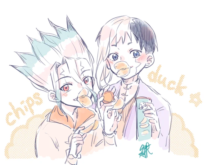 ちょいちょいドッスト好きがふぉろわにいるっぽいので別垢の過去絵乗せとく 
