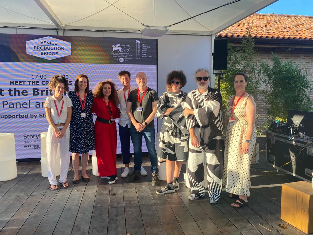 _BEYONDStudio's tweet photo. 👏 Congratulations to the Meet The Creators Panel at Venezia 79 earlier this month, supported by @StoryFuturesA 👏
▶️▶️Read more: https://t.co/C403hLE0zD
#AudienceFuture @UKRI_News https://t.co/CHfbgFboJy