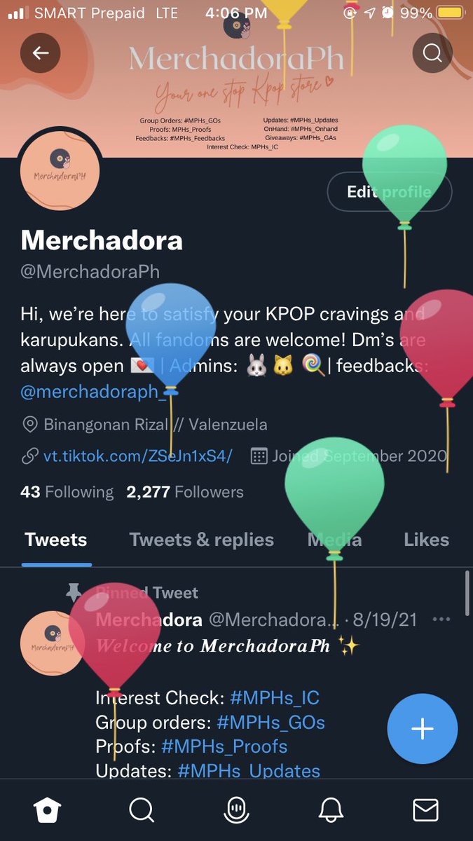 MerchadoraPh's tweet photo. Didn’t notice the date today 😅 Happy 2nd anniv!! Thank you so much for all the trust.

I know na super slow kami these past few months bc working na ate nyo 🥺 but I did finish every transaction that I had with all of you. https://t.co/wCbPoH4jUD